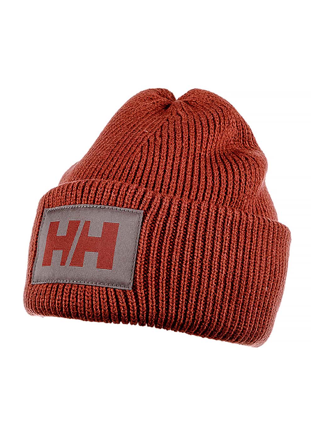 Шапка мужская Helly Hansen BOX BEANIE One size Бордовый (7d53648-658 One size)