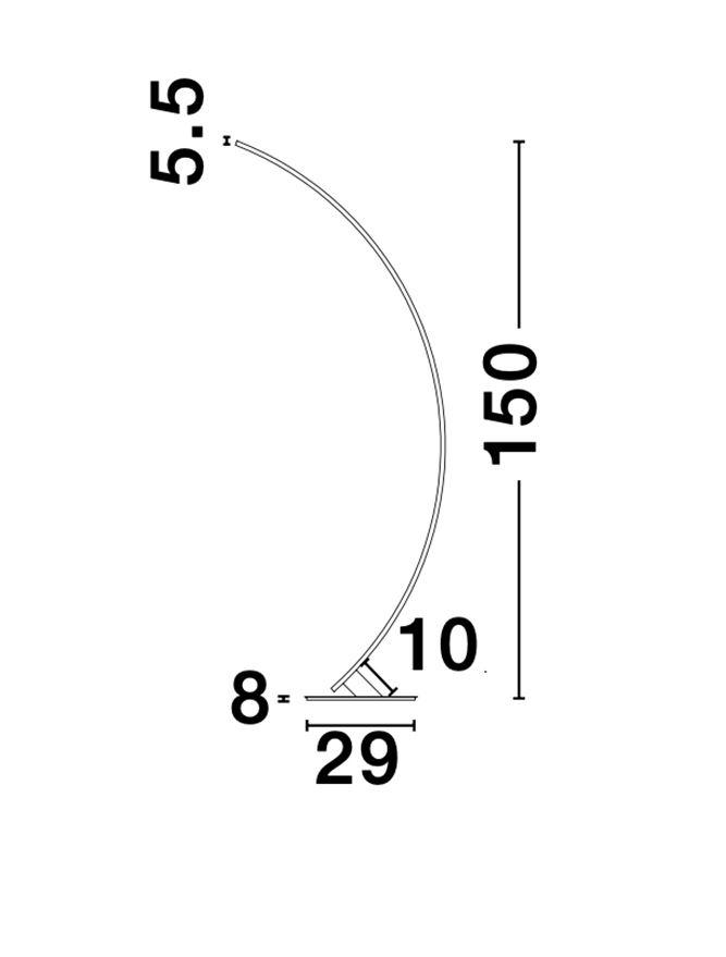 Торшер Nova Luce Breton (9348074) - фото 7 Торшер Nova Luce Breton (9348074) - фото 7