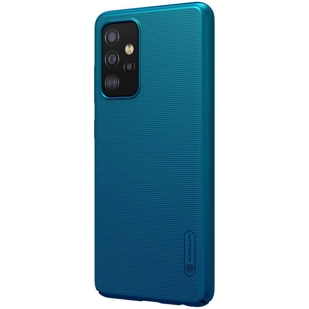 Чохол бампер Nillkin Super Frosted Shield для Samsung Galaxy A52 (2021) Blue - фото 4