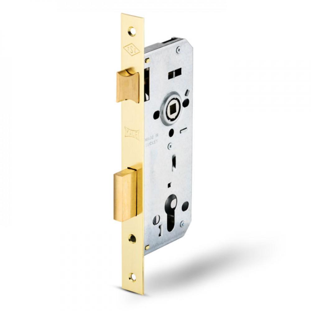 Замок 152-R врезной цилиндрический бексет 35 мм планки с покрытием латунь (1-30128) Замок 152-R врезной цилиндрический бексет 35 мм планки с покрытием латунь (1-30128)