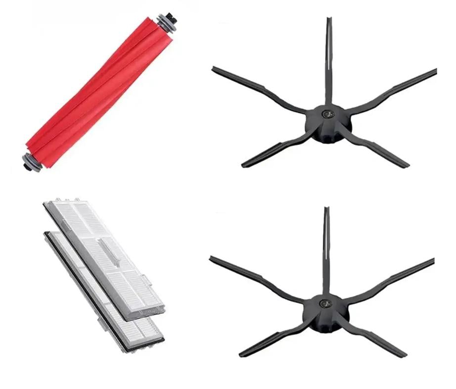 Набор фильтров для робота-пылесоса Xiaomi Roborock S7/S7 plus/T7/T7 plus vibrarise HEPA/щетки Black