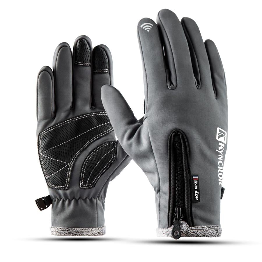 Велоперчатки с сенсором для смартфона L (59063-Нов)