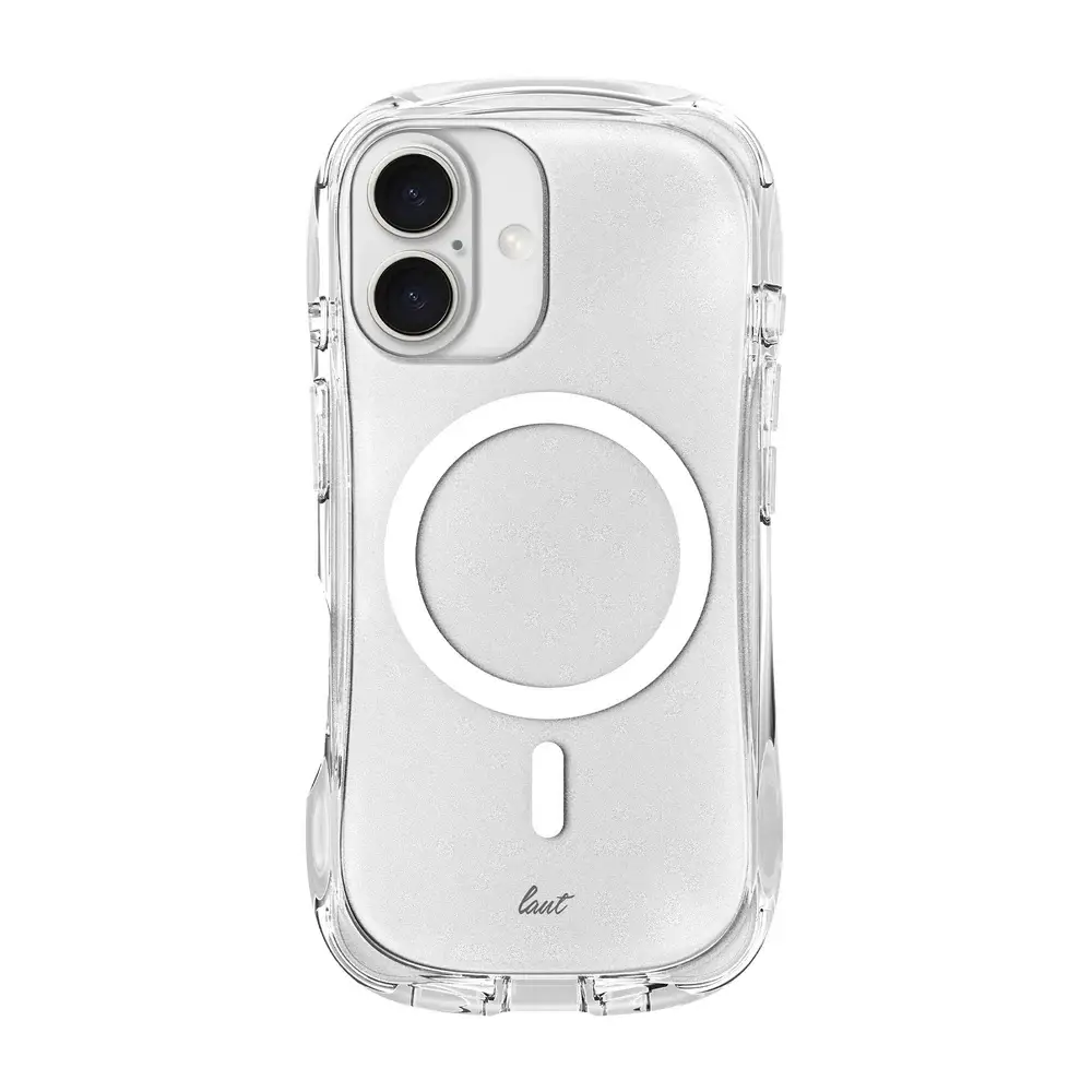Чехол-накладка Laut POP LUME for iPhone 16 Plus with MagSafe, Crystal (L_IP24C_PL_UC)