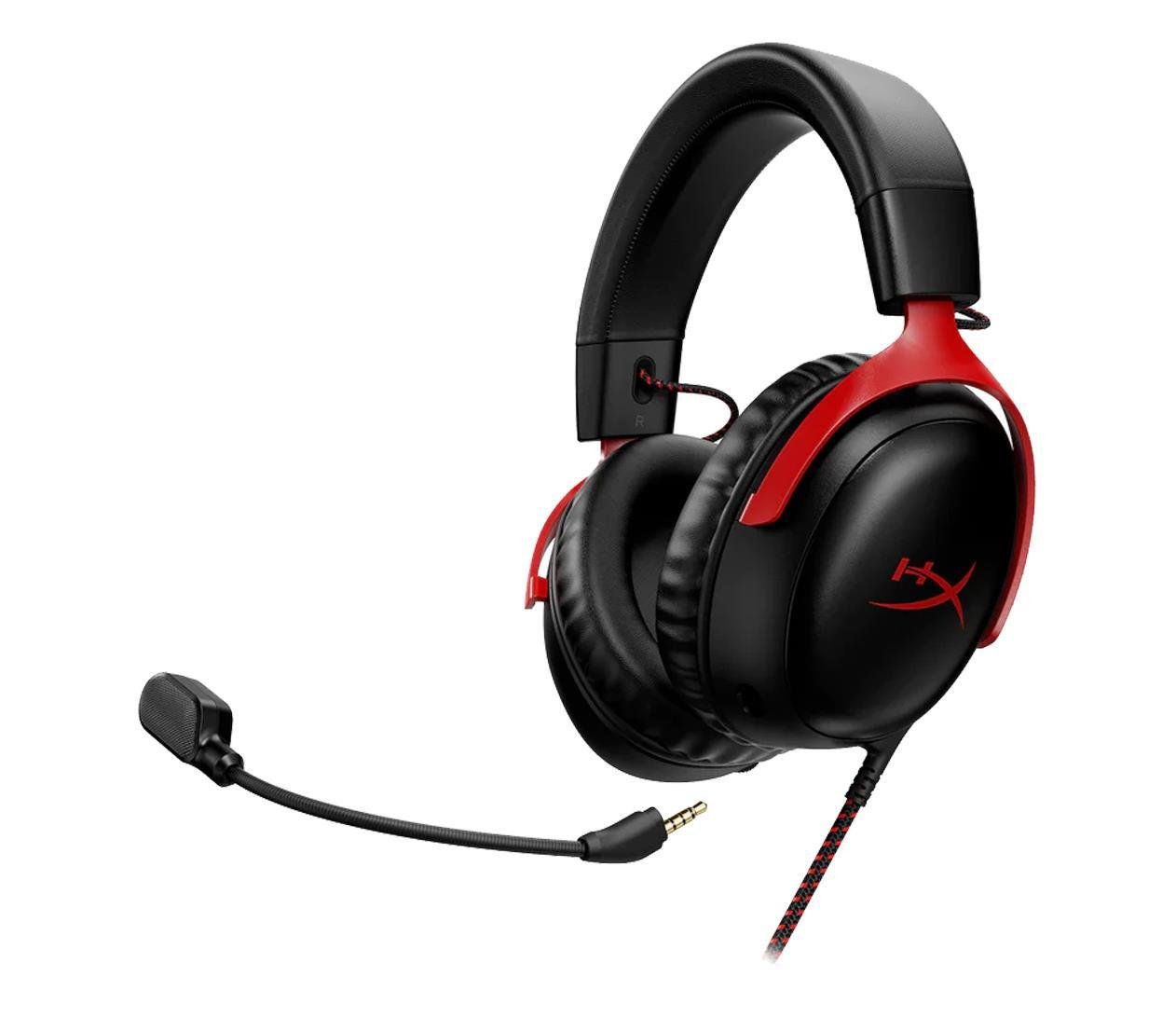 Навушники з мікрофоном HyperX Cloud III Black/Red (727A9AA)