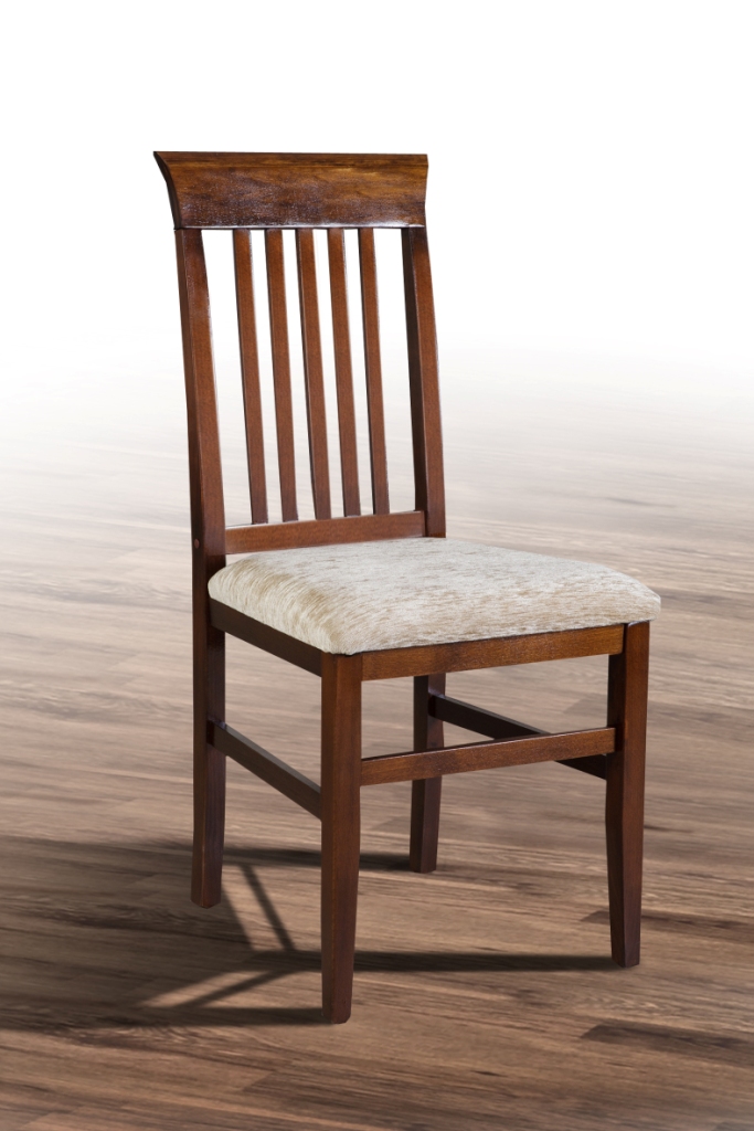 Стул обеденный Мікс Меблі Алена Орех темный (18027)