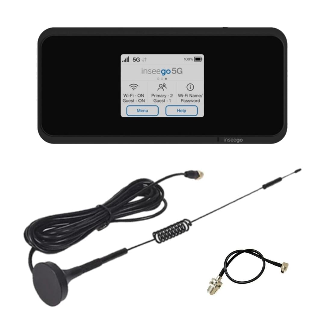 Комплект автомобильный Novatel M2000 роутер Wi-Fi 4G с антенной 7 Дб (22737395)