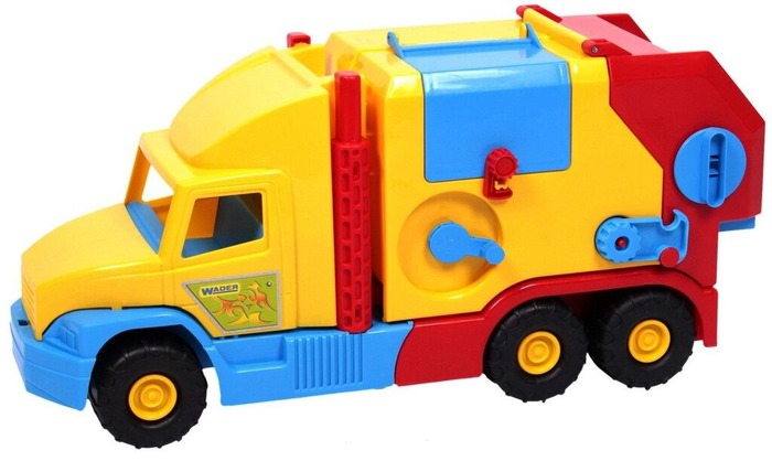 Мусоровоз маленький Wader Super Truck (36580)