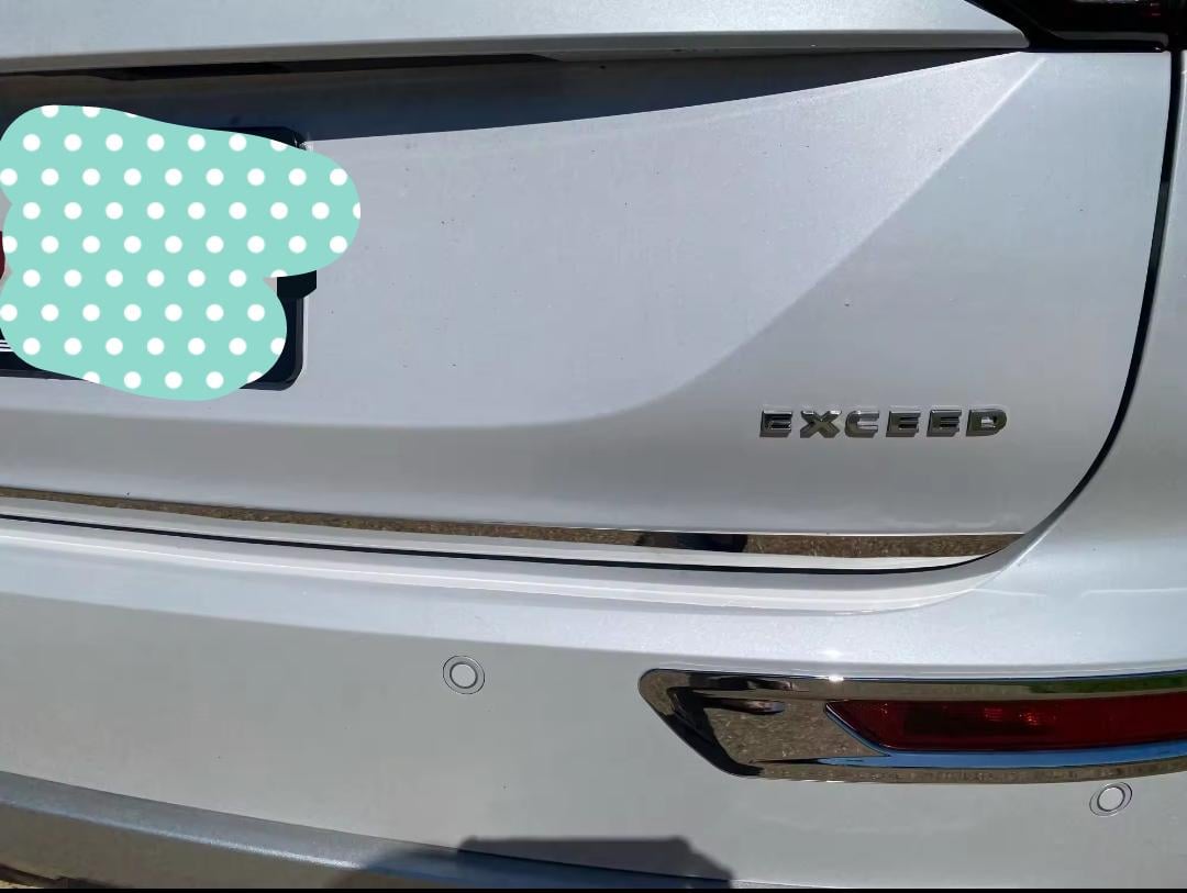 Накладка полоска на кришку багажника Mitsubishi Outlander 4 2022-2025 р. (27455821) - фото 7