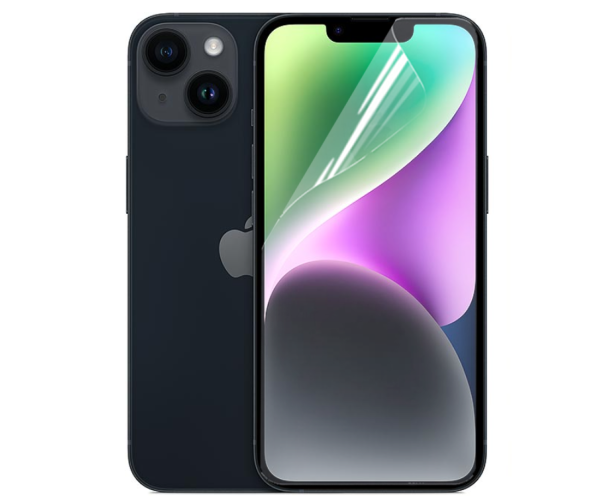 Пленка противоударная гидрогелевая Hydrogel Film для Apple iPhone 14 Transparent