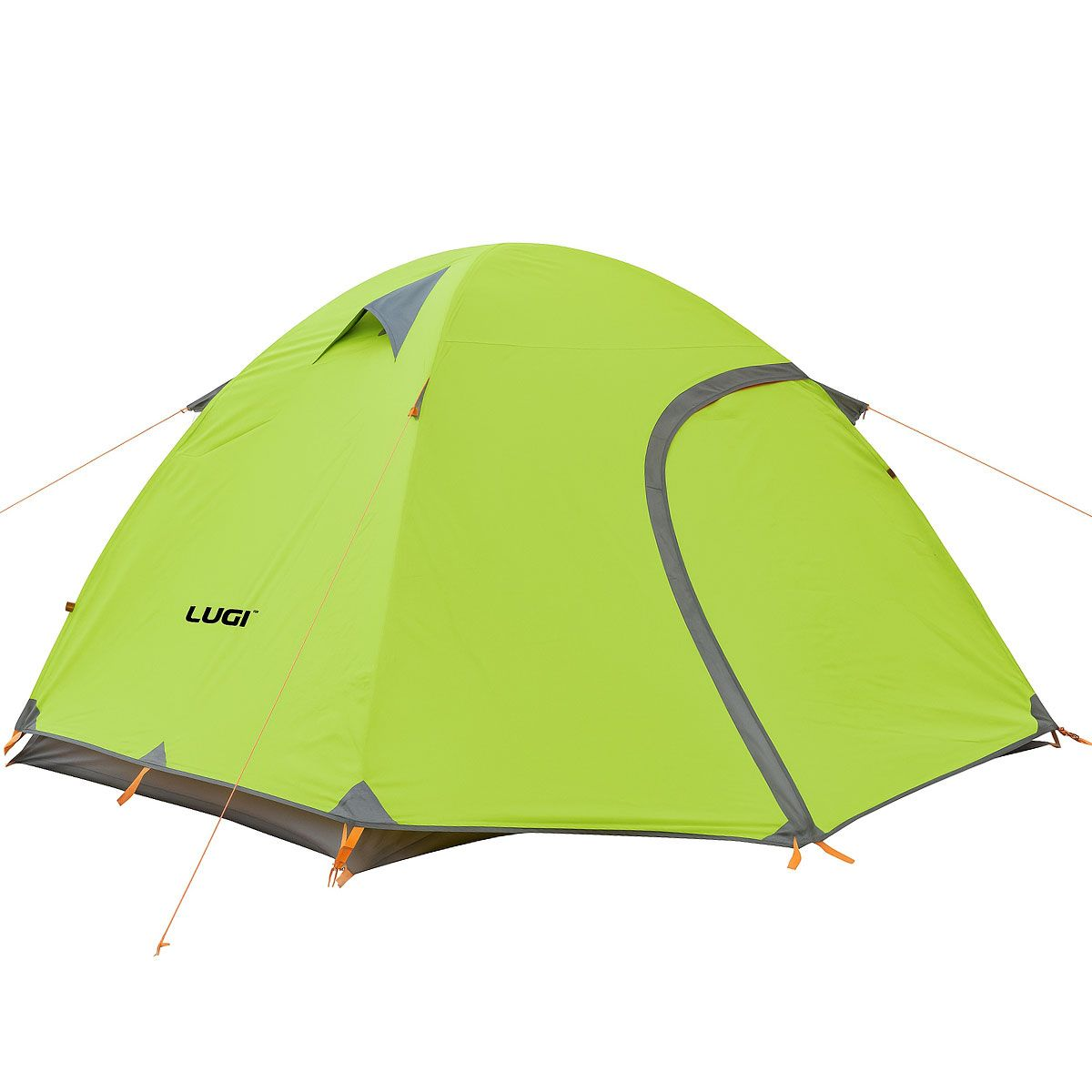 Палатка 3-х местная туристическая кемпинговая для рыбалки/отдыха на природе/пляжа 210x180x135 см Салатовый (LU-018)