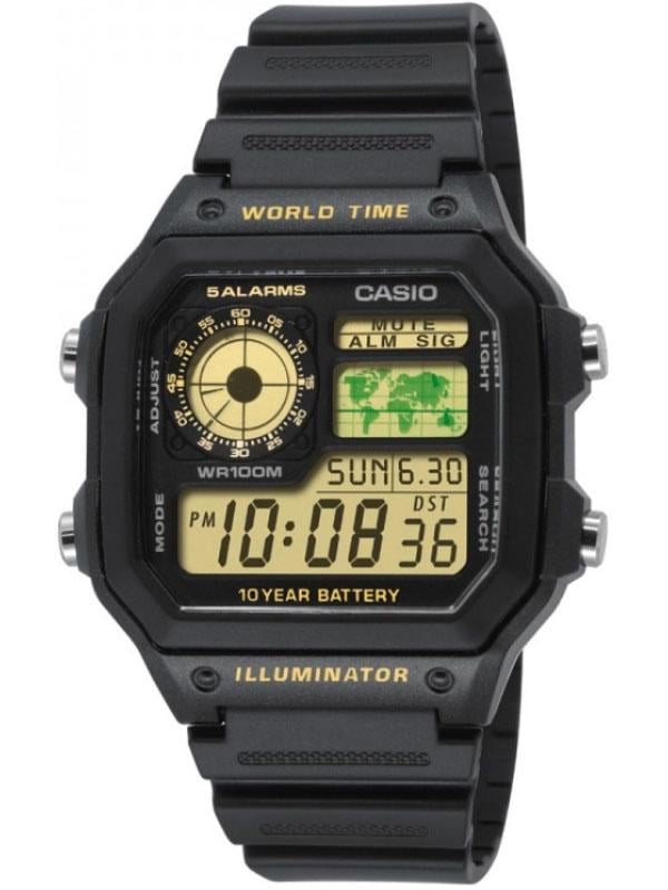 Наручний годинник чоловічий Casio AE-1200WH-1BVEF (960337) Наручний годинник чоловічий Casio AE-1200WH-1BVEF (960337)