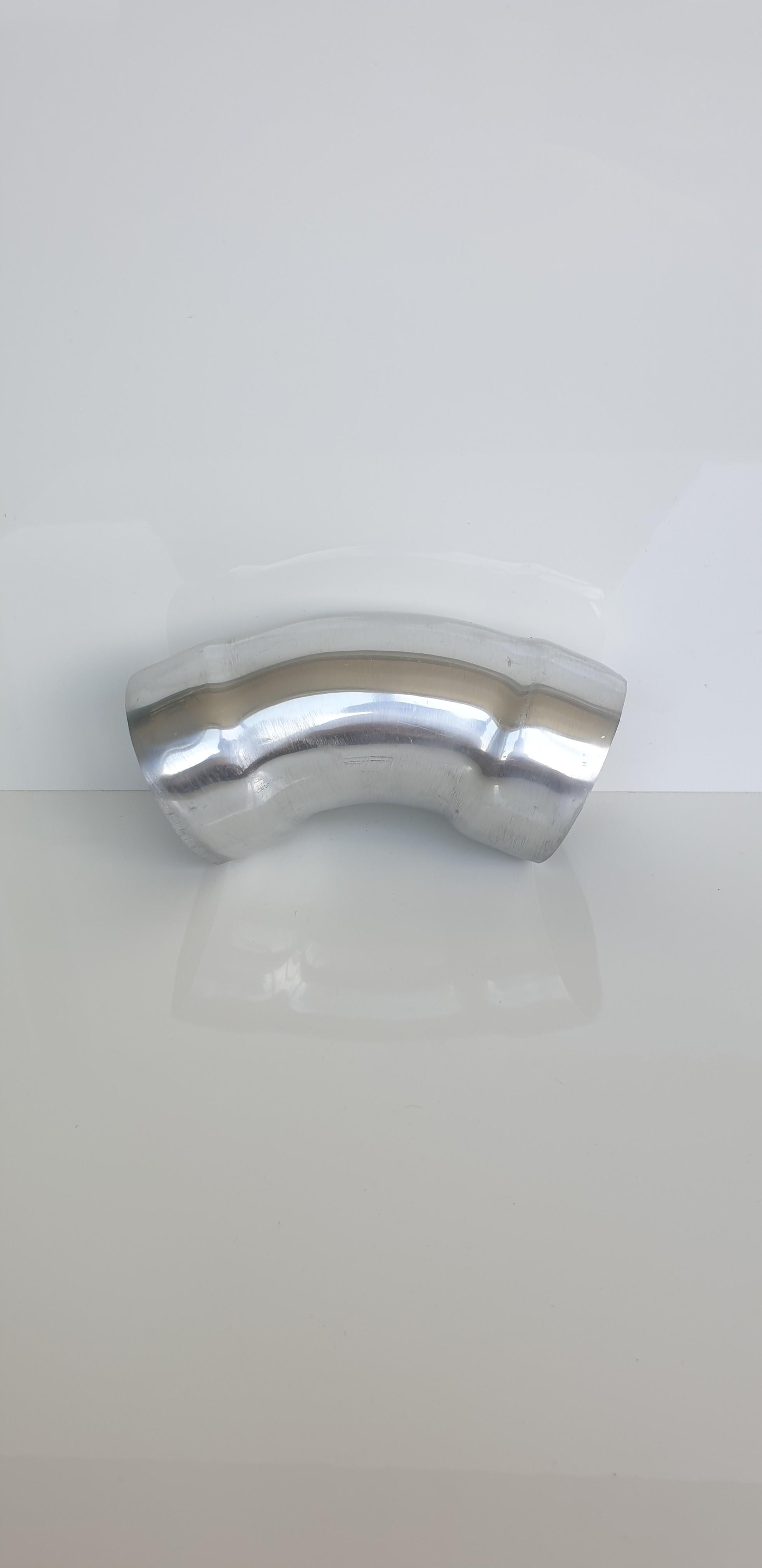 Поворот поручня 135° порожній для алюмінієвих поручнів Ø 50 Сріблястий - фото 2 Поворот поручня 135° порожній для алюмінієвих поручнів Ø 50 Сріблястий - фото 2