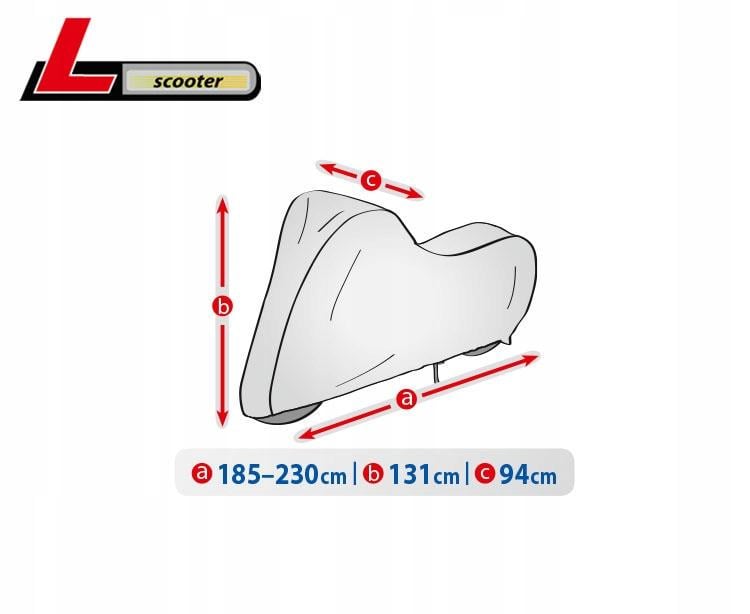 Тент-чохол для скутера Kegel-Blazusiak Mobile Garage L Scooter (5-4162-248-3020) - фото 3