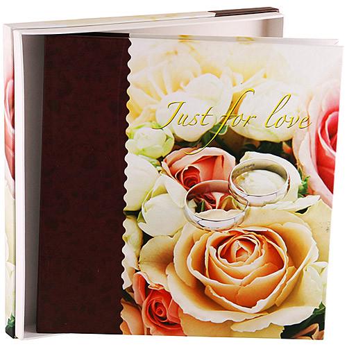 Фотоальбом свадебный Chako Love Rings w/box на 40 самоклеящихся страниц 32x33 см (28459256)