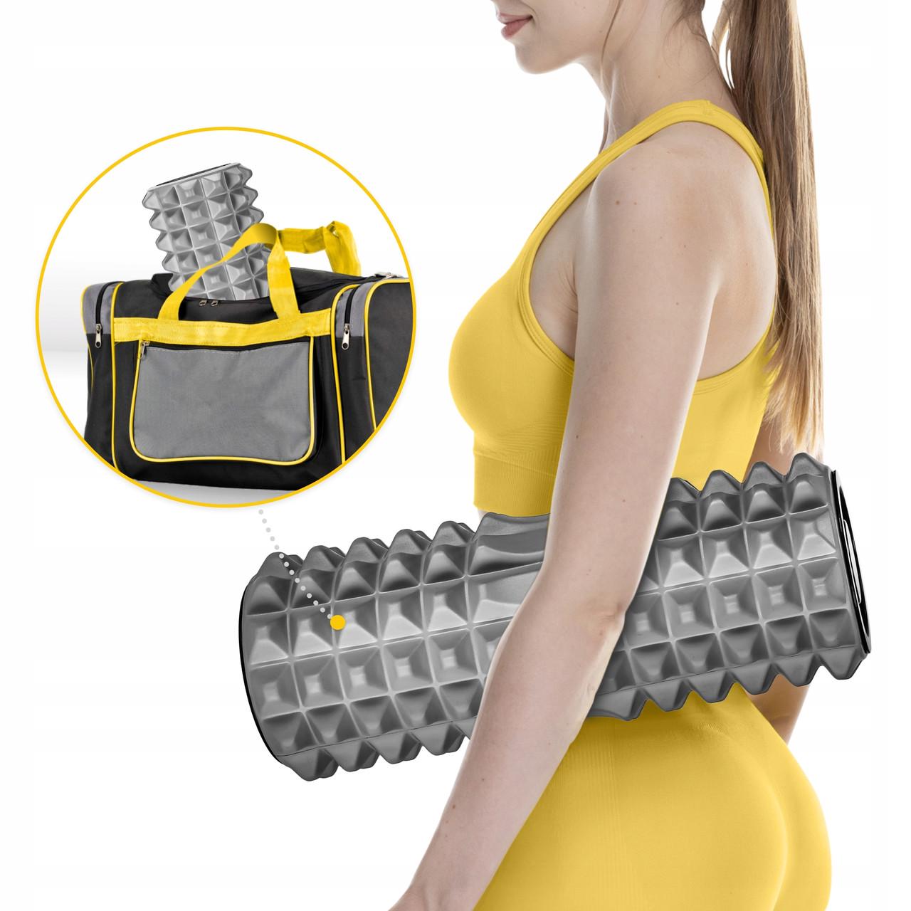 Масажний ролик 4fizjo EVA 33x14 см Grey (P-5907739314369) - фото 10 Масажний ролик 4fizjo EVA 33x14 см Grey (P-5907739314369) - фото 10