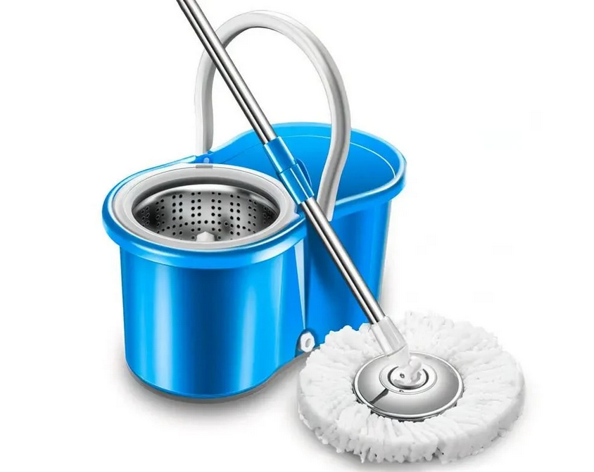 Швабра Spin Mop 360 з відром і автоматичним віджимом 10 л (21725037)