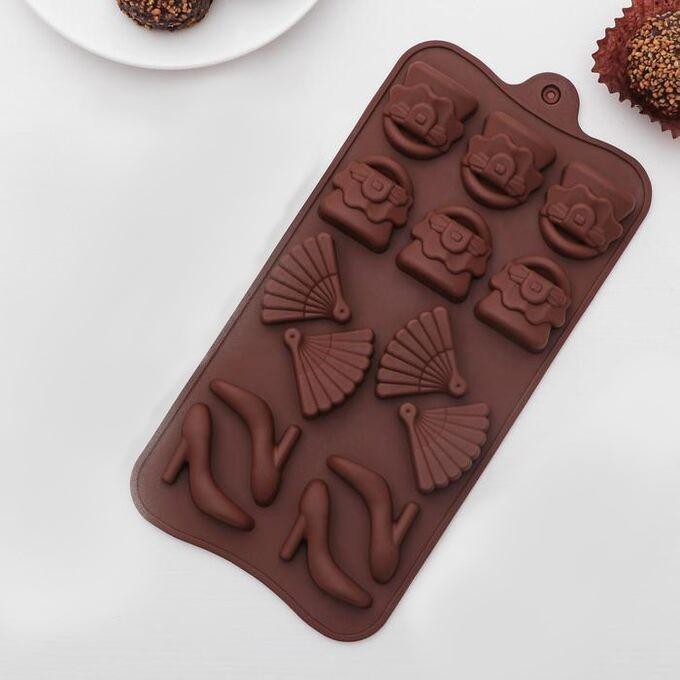 Силиконовая форма Empire EM-7148 Дамский набор 210х105х10 мм (151d8923)