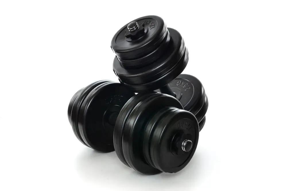 Комплект наборные гантели/штанга Neo Sport с металлическим грифом 32 кг - фото 8 Комплект наборные гантели/штанга Neo Sport с металлическим грифом 32 кг - фото 8