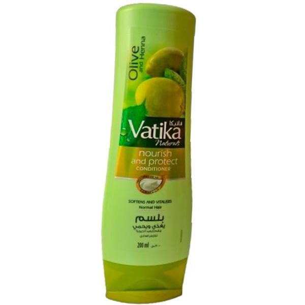 Кондиционер Dabur Vatika Olive and Henna Conditioner для волос питание и защита 200 мл (43634030)