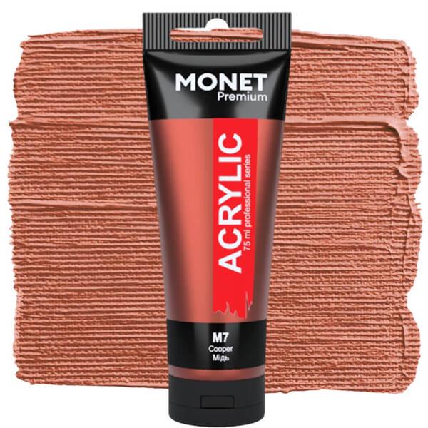 Акрилова фарба Monet M7 75 мл Мідний (75169M7) - фото 1 Акрилова фарба Monet M7 75 мл Мідний (75169M7) - фото 1