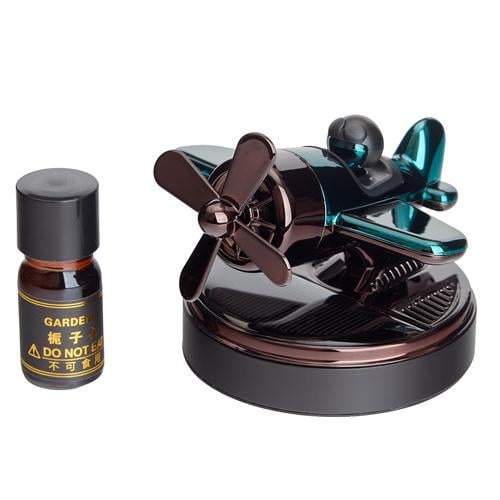 Освіжувач повітря Літак з пілотом на сонячній батареї Chrom mix (00000066681) - фото 2