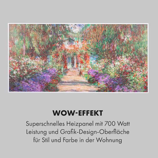 Обогреватель-картина инфракрасный Klarstein Wonderwall Air Art Smart Gartenweg 700 Вт - фото 6