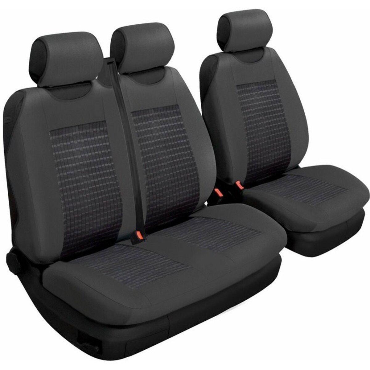 Чохли для салону автомобіля Beltex Comfort універсальні 3 шт. Чорний (BX53210)