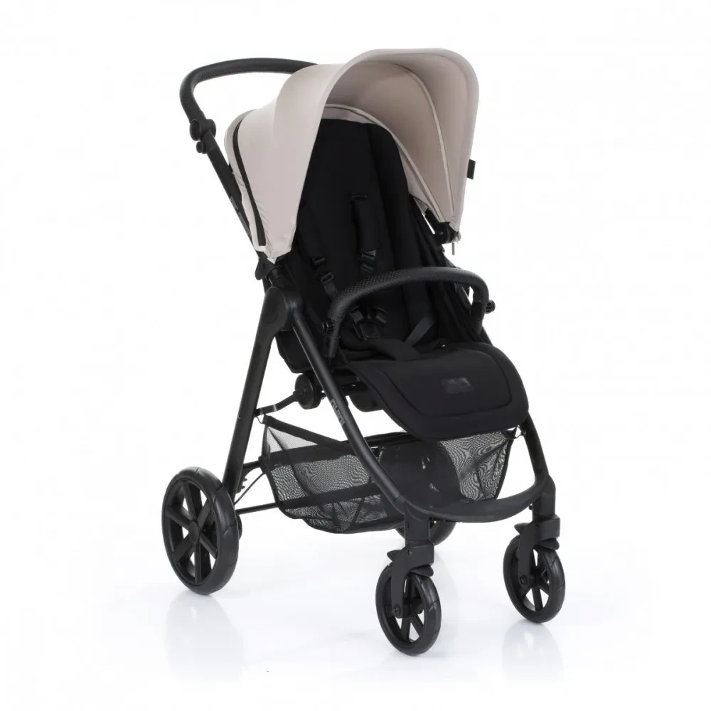 Коляска прогулочная ABC Design Okini Cashmere Черно-бежевый (12000011/920)