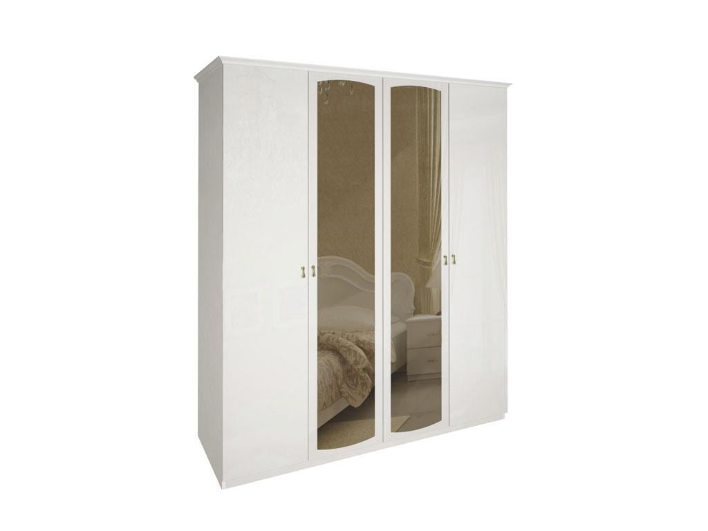 Гарнитур спальный Миро-Марк Futura №2 Белый глянцевый (213-065) - фото 3 Гарнитур спальный Миро-Марк Futura №2 Белый глянцевый (213-065) - фото 3