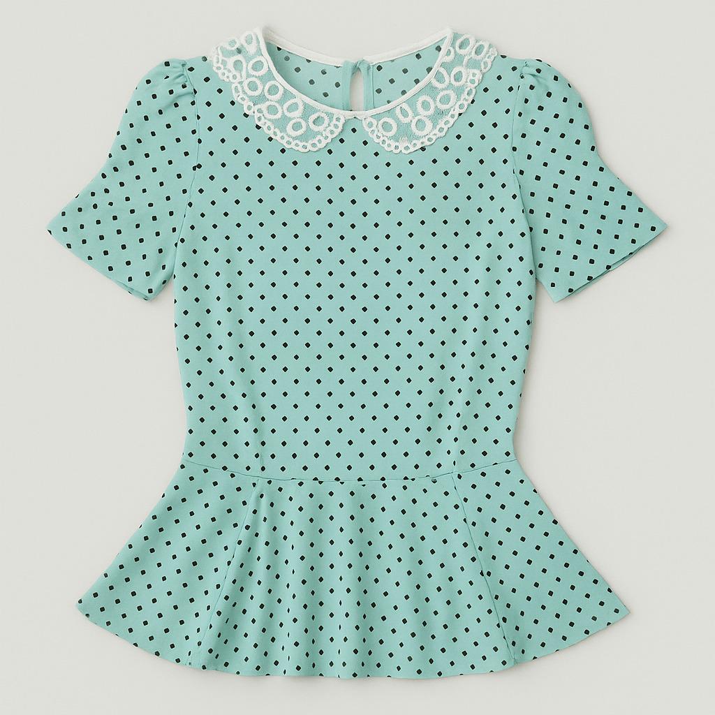 Топ Cache 73020ПП горохгорох XS Бирюзовый (3331109413641)