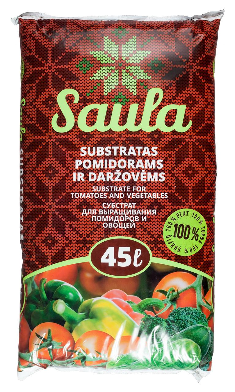Торф'яний субстрат Remix 4 для овочів SAULA 5.5-6.5 pH 45 л (2594881450)