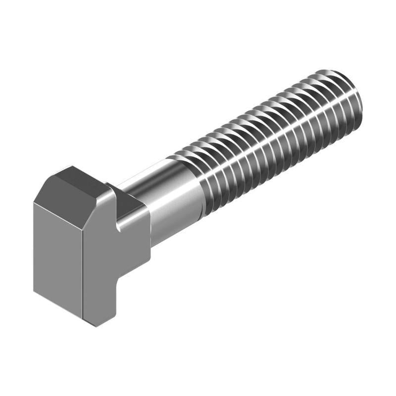 Болт Т-подібний Metalvis DIN186B М10х35 сталь 8.8 цинк білий повна різьба 50 шт. (5S72000005S7103520)
