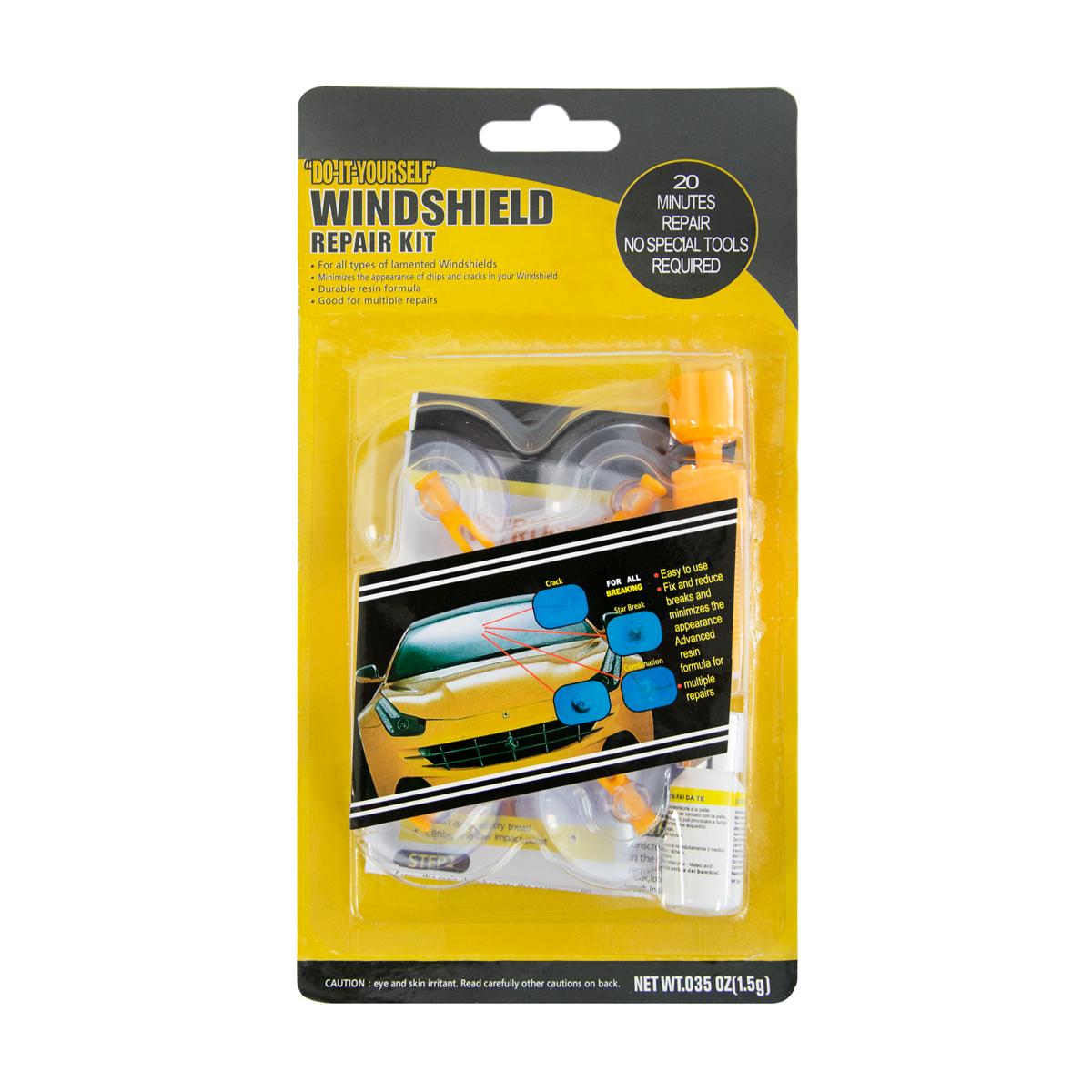 Набор для ремонта лобового стекла и шин Windshield + Tire repair kit (3000036-TOP-2)