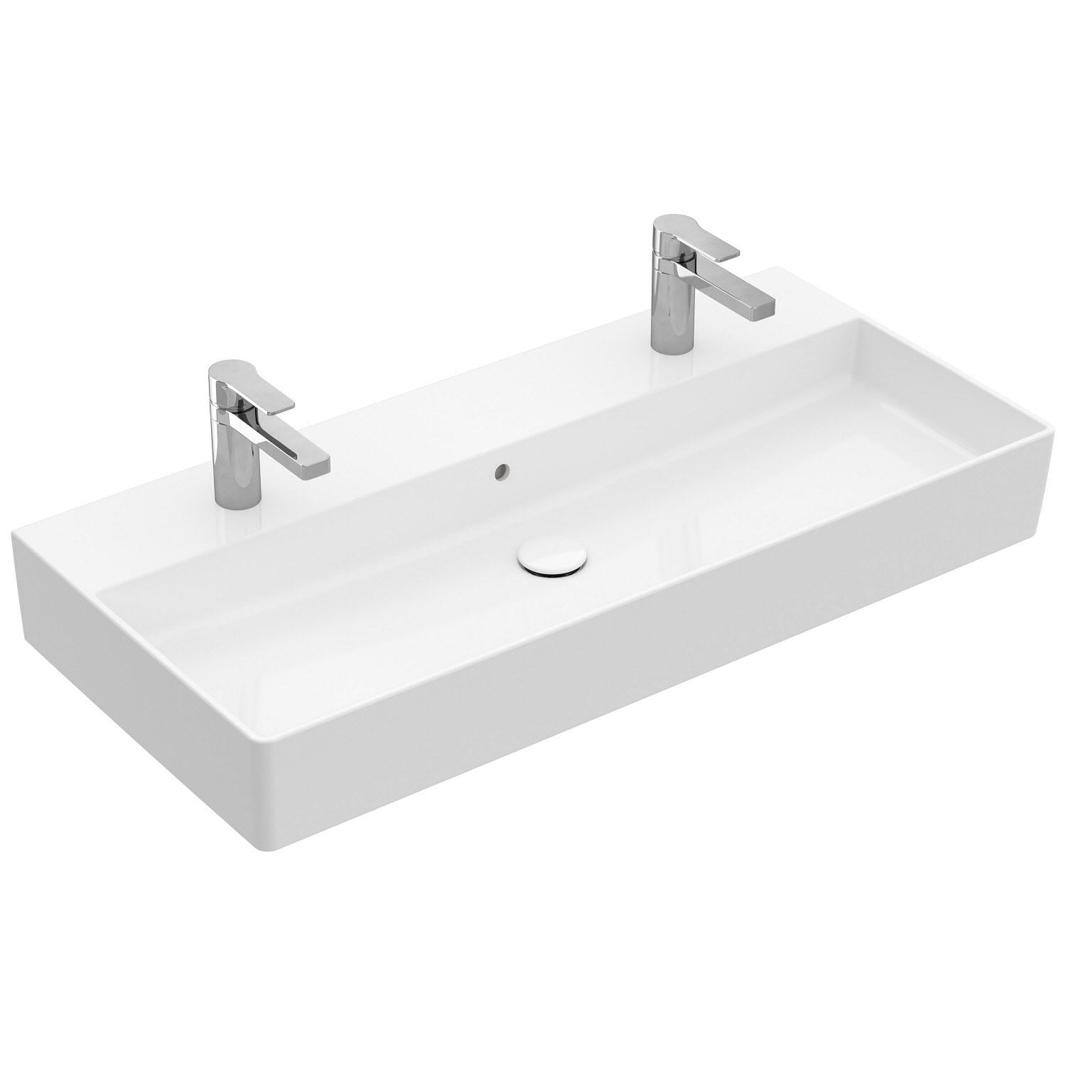 Умывальник подвесной Villeroy&Boch Memento 2.0 4A22A401 1000x470x140 мм Белый (124209)