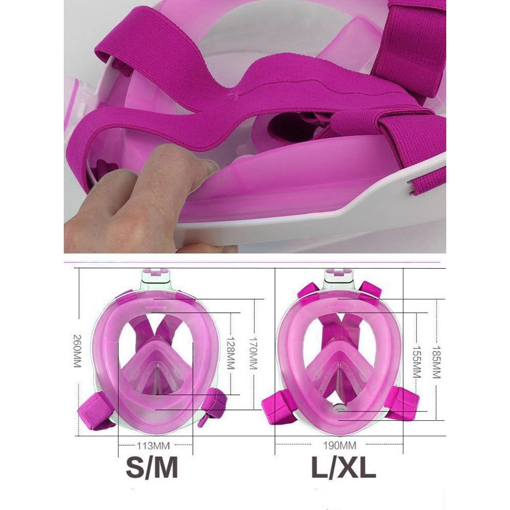 Маска для снорклинга AquaFree с креплением для камеры - фото 5