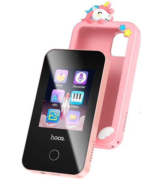 Детский мобильный телефон Hoco Y103 2,8" 8 Гб Dual Camera USB-C Pink (23523675)