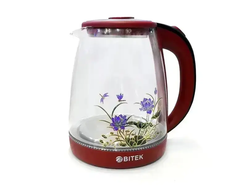 Електрочайник BITEK BT-3111 з квіткою 1,8 л 2400 Вт - фото 2