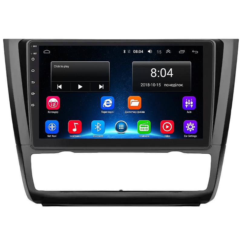 Автомагнитола штатная Lesko для BMW 1 серии I E81/E82/E87/E88 рестайлинг 2007-2011 9" 2/32Gb Wi-Fi GPS