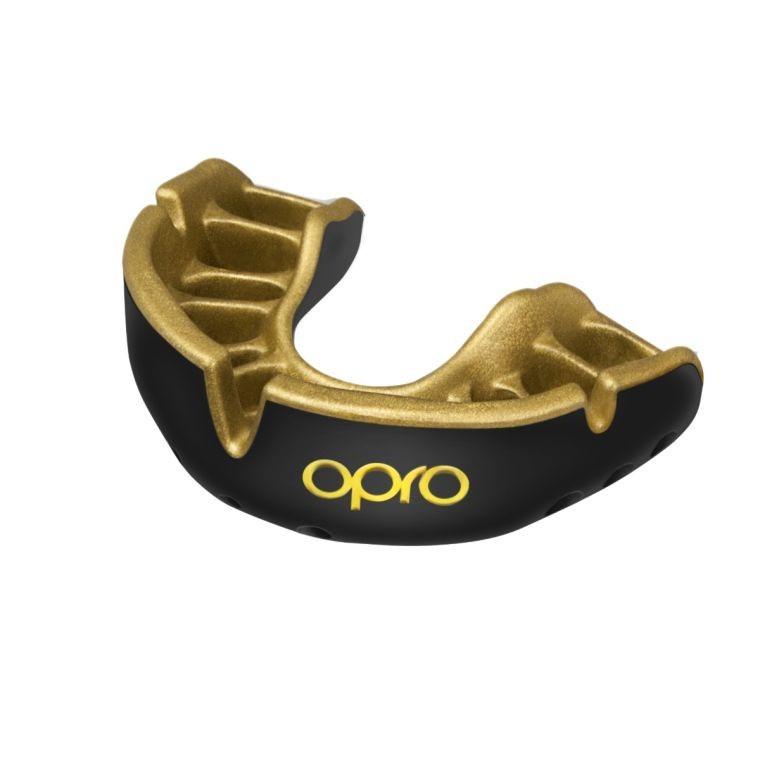 Капа Opro Gold доросла вік 11+ Black/Gold (102504001)