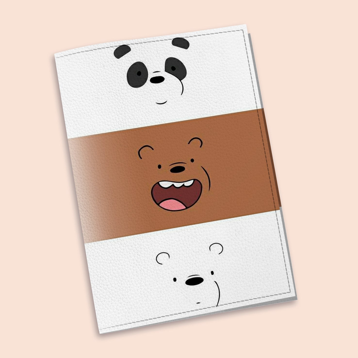 Обложка на паспорт The cover Bare Bear 9,6x13,3 см (912097)