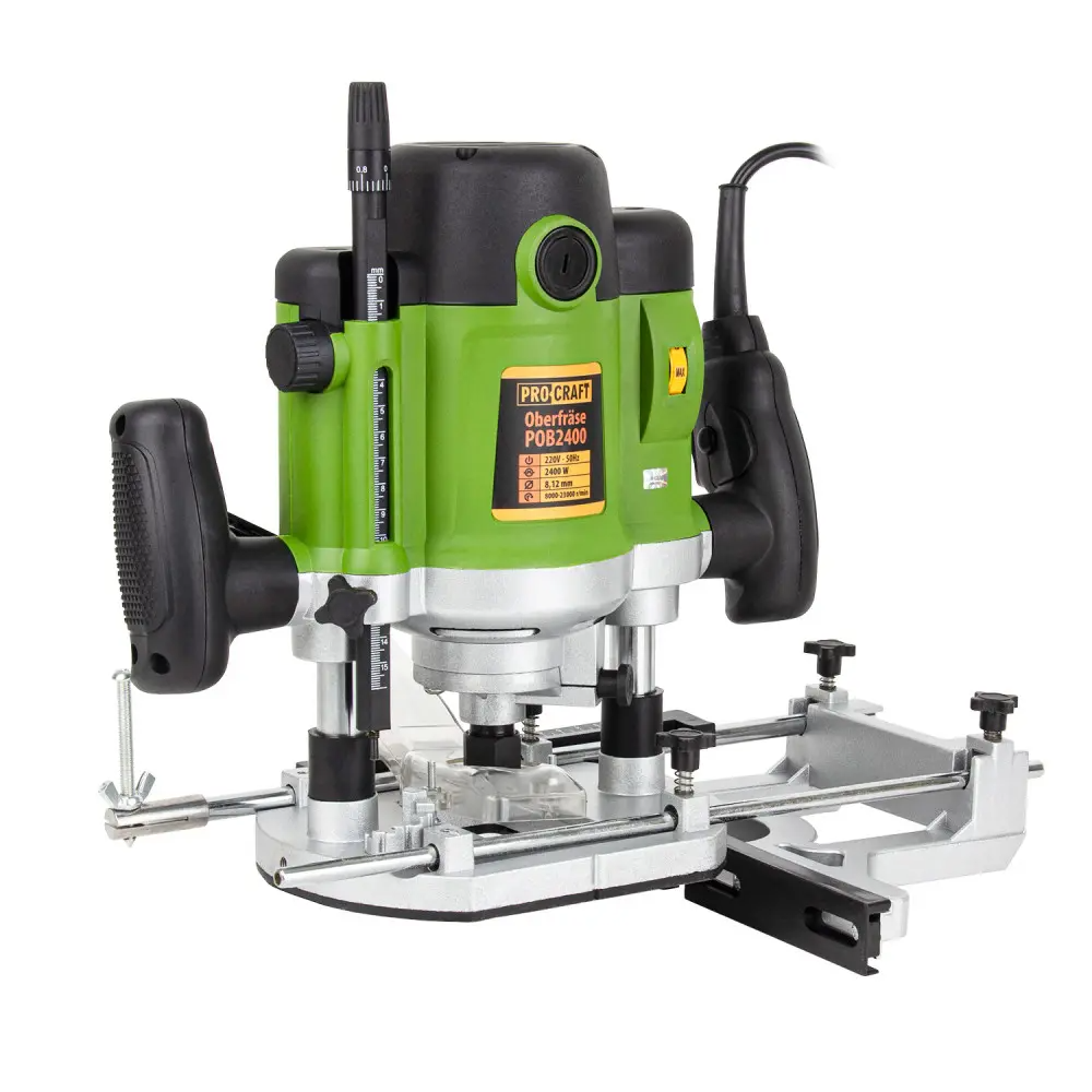 Фрезер ProCraft POB2400 с регулировкой 2000 Вт с 12 фрезами