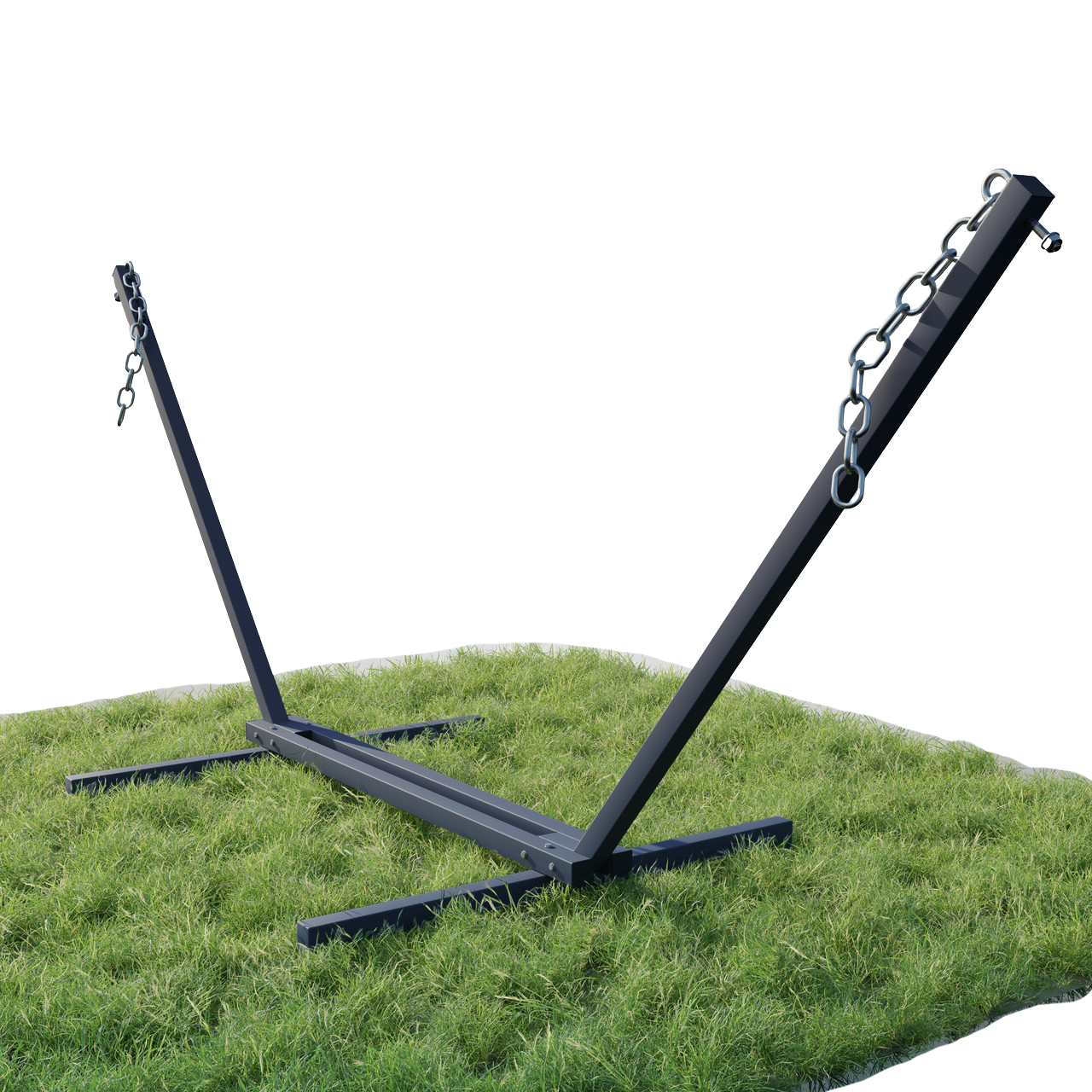 Стійка для двомісного гамака WCG металевий каркас квадратний профіль 50х50 мм Графітовий (W-5050-H(1)) - фото 3 Стійка для двомісного гамака WCG металевий каркас квадратний профіль 50х50 мм Графітовий (W-5050-H(1)) - фото 3