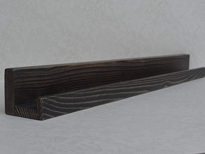 Полка настенная из дерева Балоро 50 см Мокко (НСП-0024510)