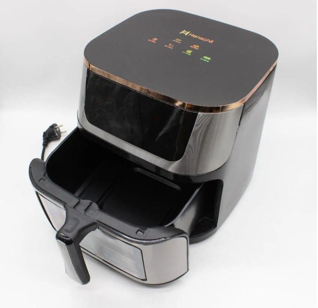 Аерогриль-мультипіч Henschll HS-013 12 л 3600 Вт (HS-013) - фото 3 Аерогриль-мультипіч Henschll HS-013 12 л 3600 Вт (HS-013) - фото 3