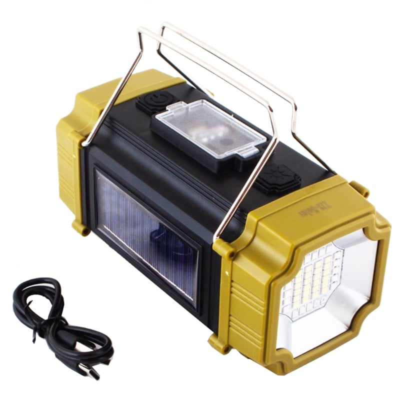 Ліхтар світлодіодний UKC LS-228-LED white/red/blue/yellow портативний USB павербанк (23678359)