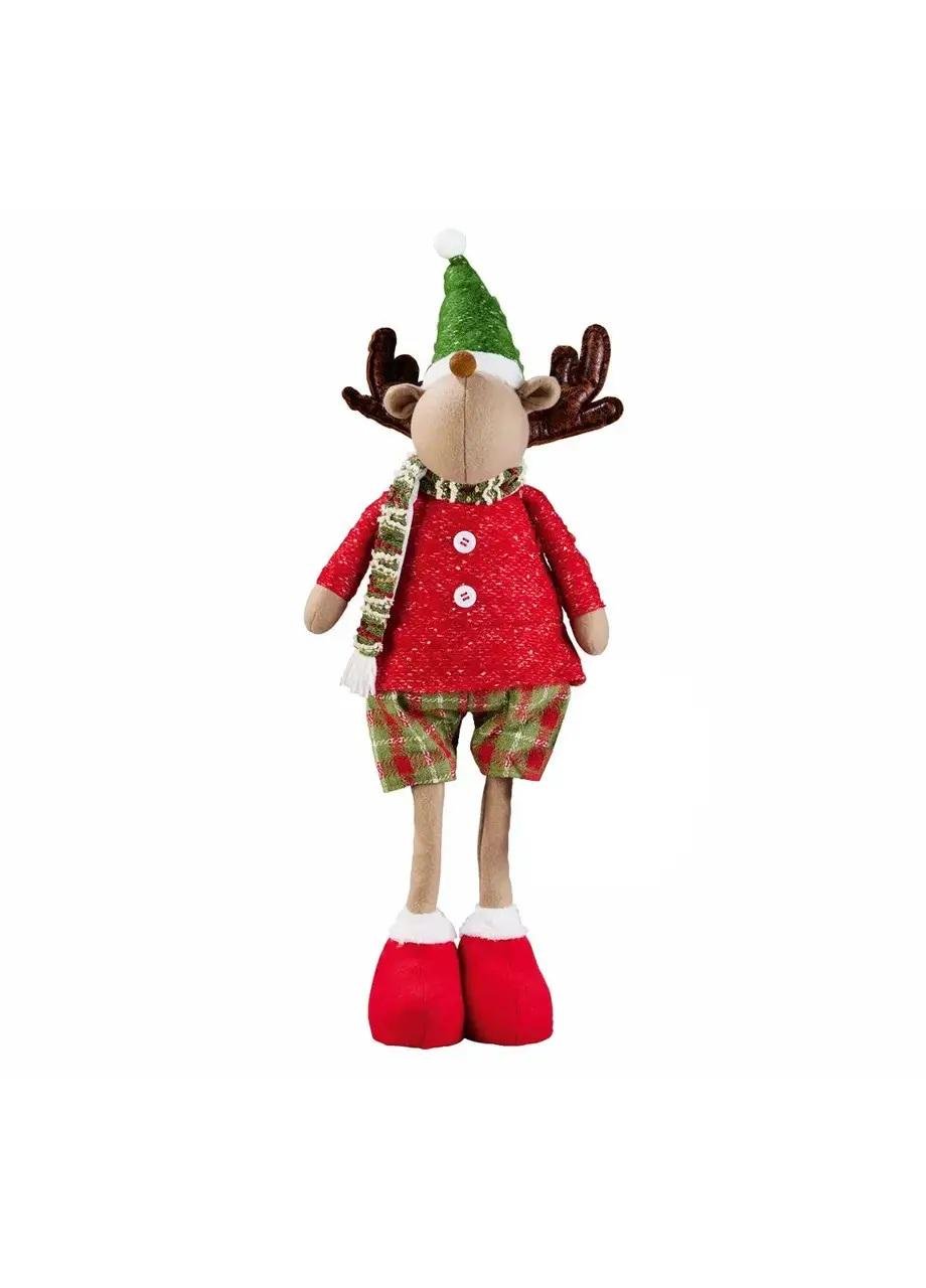 Фігурка новорічна Livarno Home Різдвяний олень з телескопічними ніжками 46-71,5 см (P1-00296)