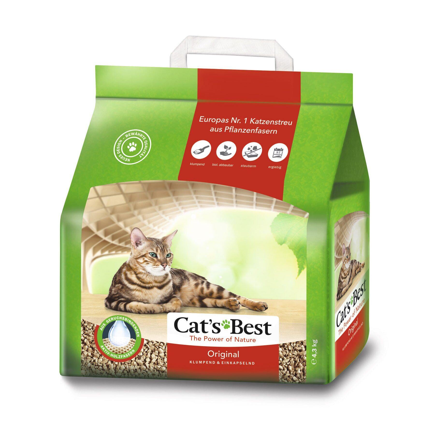 Наполнитель деревянный Cats Best 10 л/4,3 кг (JRS324092/0922)
