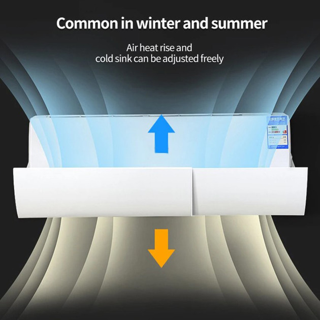 Экран-дефлектор для кондиционера без сверления - фото 5 Экран-дефлектор для кондиционера без сверления - фото 5