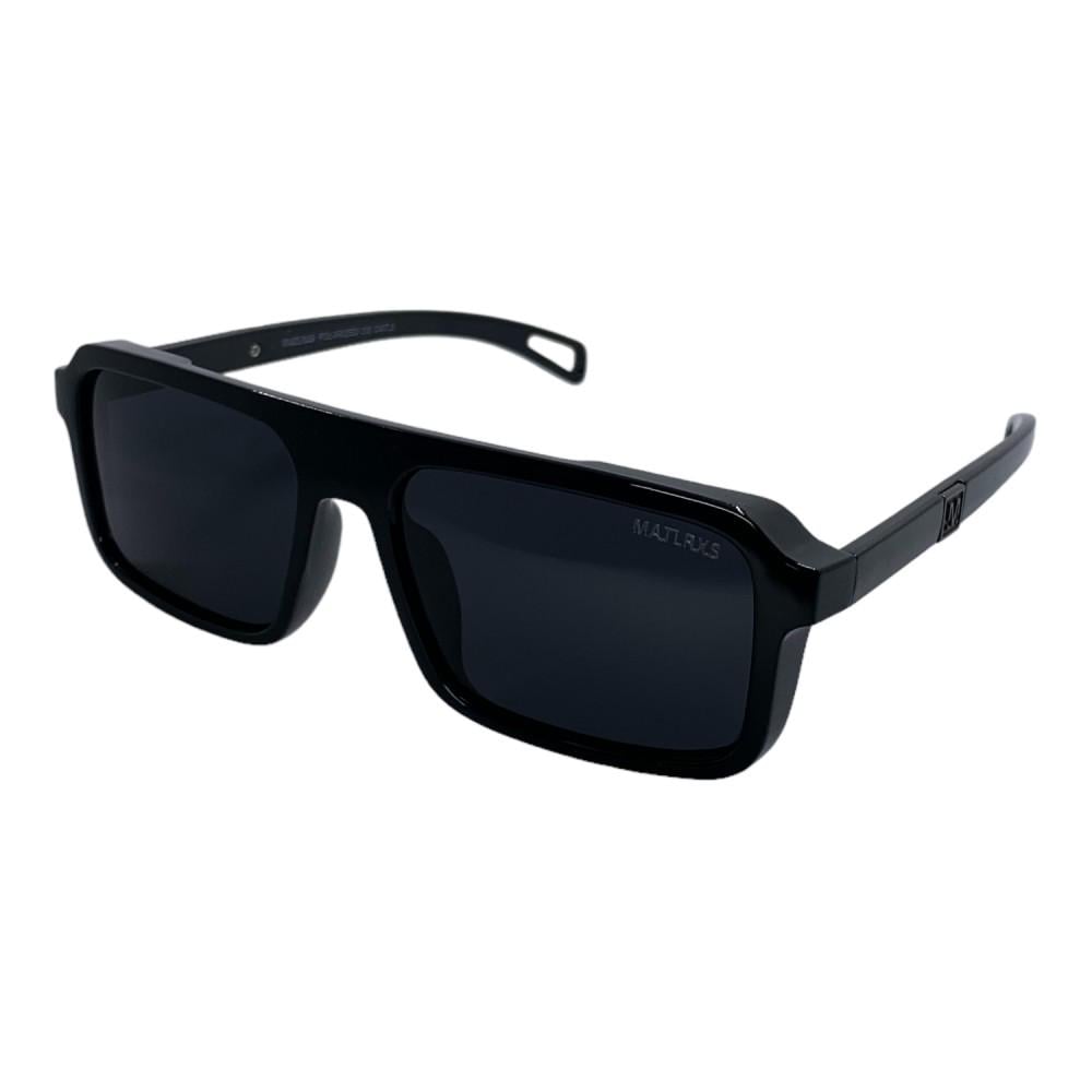 Солнцезащитные очки поляризованные 1875 Matlrxs Polarized Черный Глянцевый (47136)