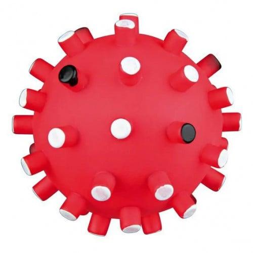 Игрушка для собак Мячик виниловый со звуком 6 см Красный (00000008388)